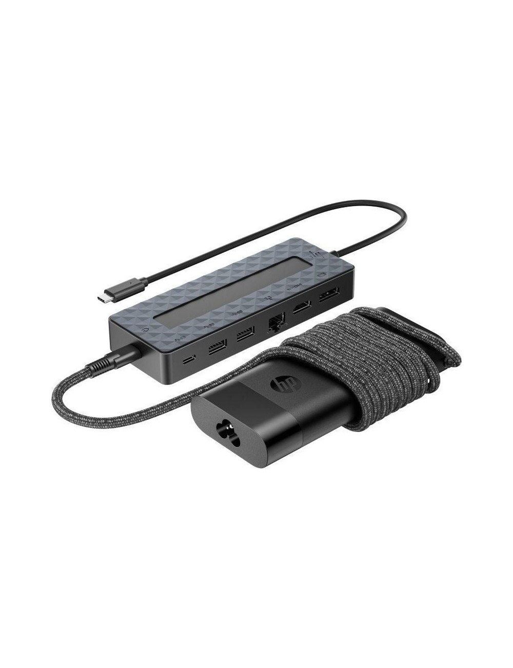 Pack Docking USB Tipo-C y Cargador Universal para Portátil HP 9H0H9AA