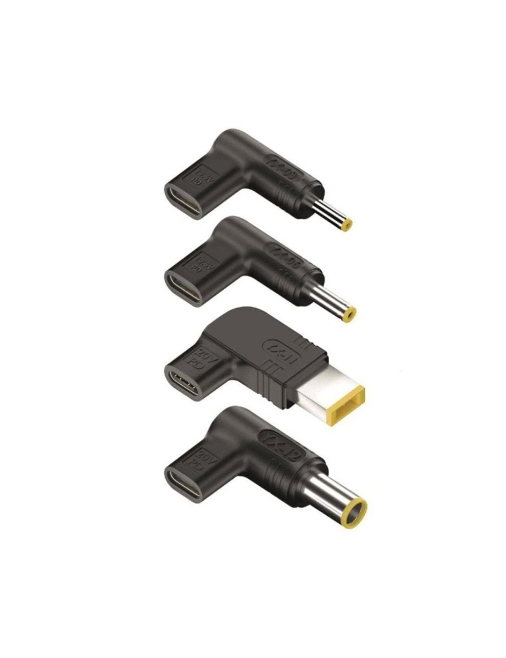 Pack 4 Clavijas para Portátil Lenovo NGS BUD-L/ DC - USB Tipo-C