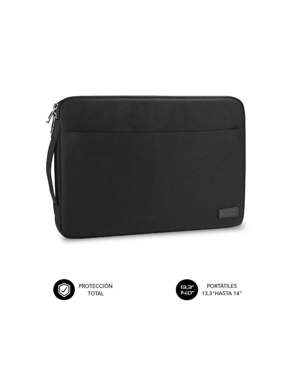 Funda Subblim Urban Laptop Sleeve para Portátiles hasta 14'/ Negra