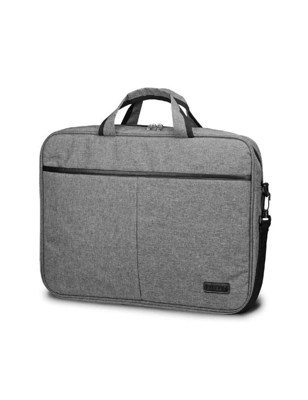 Maletín Subblim Elite Laptop Bag para Portátiles hasta 15.6'/ Cinta para Trolley/ Gris