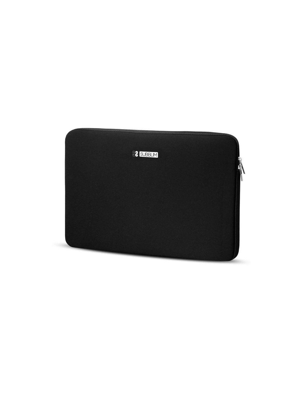 Funda Subblim Business Laptop Sleeve Neoprene V2 para Portátiles hasta 15.6'/ Negra