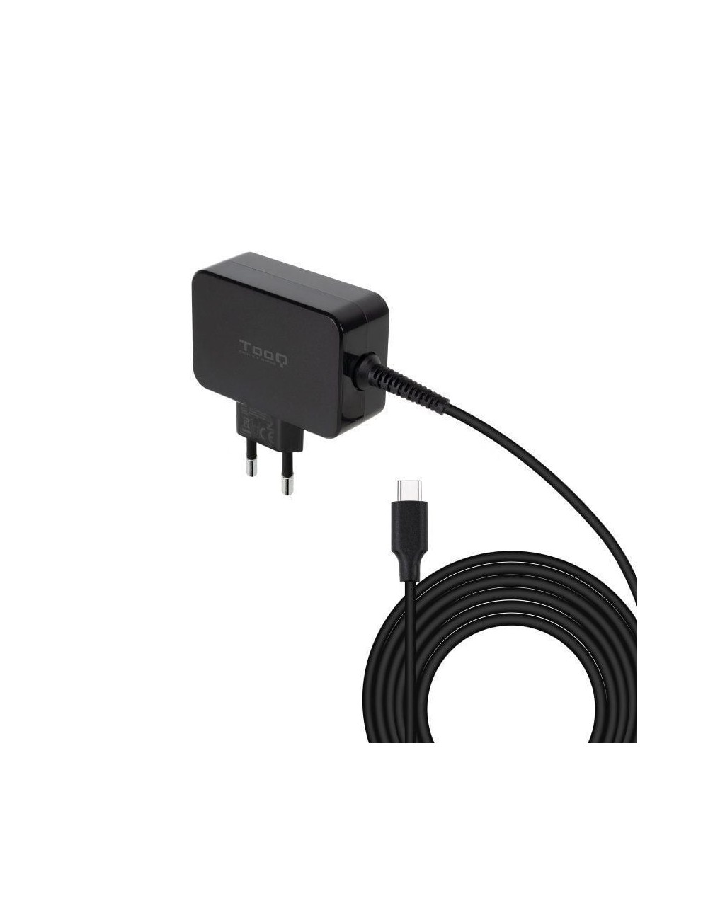 Cargador de Portátil GaN TooQ TQLC-USBCGAN65PD USB Tipo-C/ 65W/ Automático/ Voltaje 5-20V