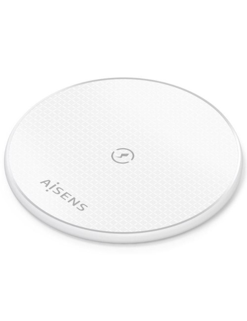 Base de carga Inalámbrica Aisens ASCH-15W1WC057-W/ 15W/ Blanco
