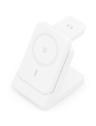 Base de carga Inalámbrica Aisens ASCH-15W4WC063-W/ 15W/ Blanco