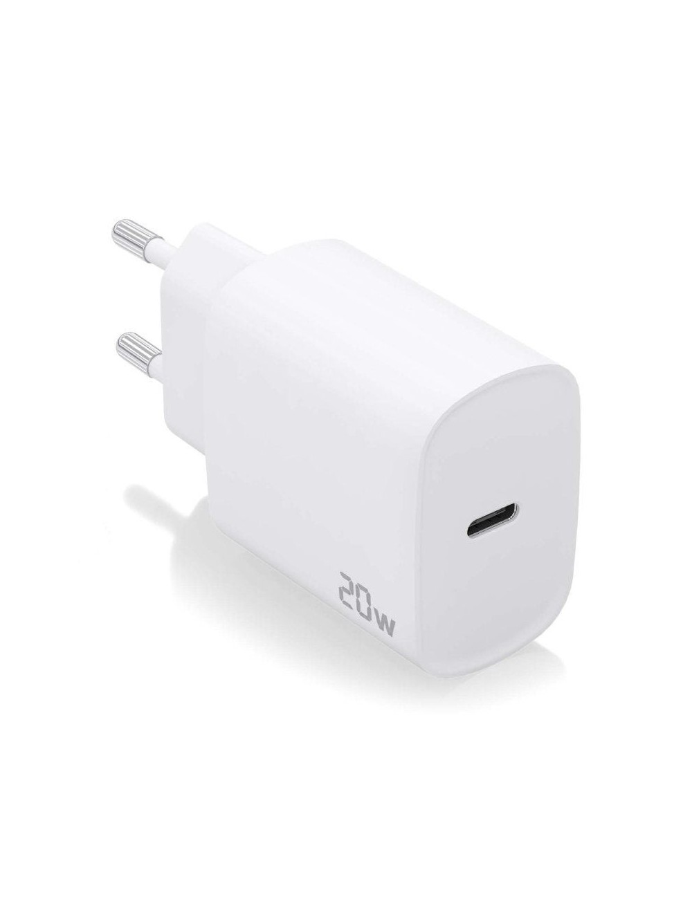 Cargador de Pared Aisens A110-0752/ 1xUSB Tipo-C/ 20W