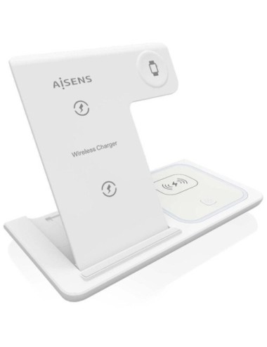 Base de carga Inalámbrica Aisens ASCH-15W3WC044-W/ 15W