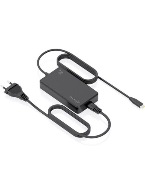 Cargador Sobremesa GaN Aisens ASCH-1PD45D067-BK/ 1xUSB Tipo-C/ 45W