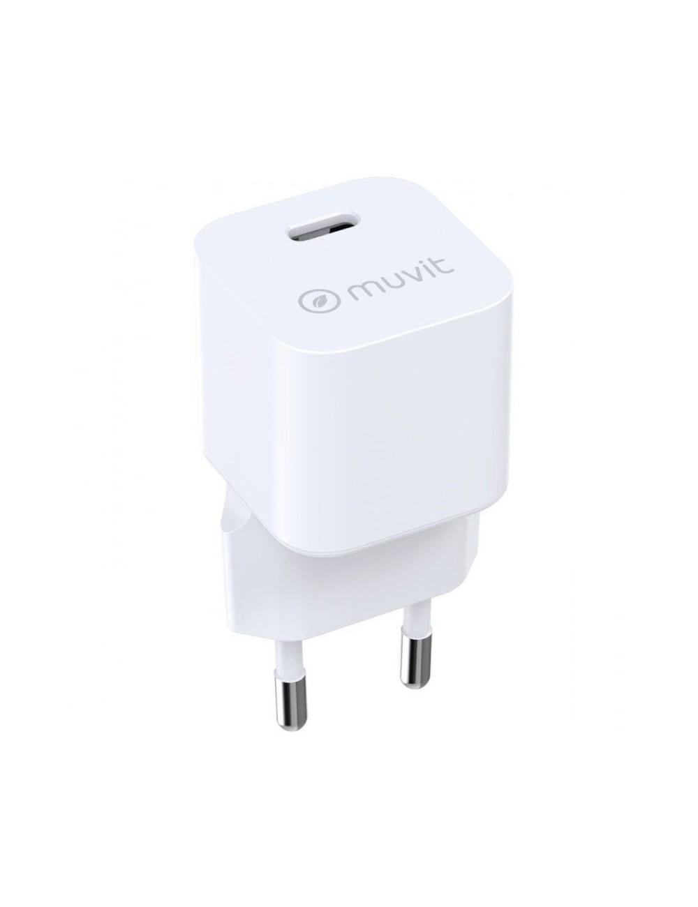 Cargador de Pared Muvit For Change MCACC0047/ 1xUSB Tipo-C/ 30W