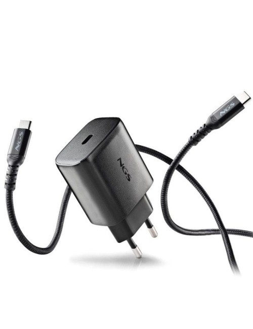 Cargador de Pared GaN NGS Bud 45W/ 1xUSB Tipo-C/ 45W