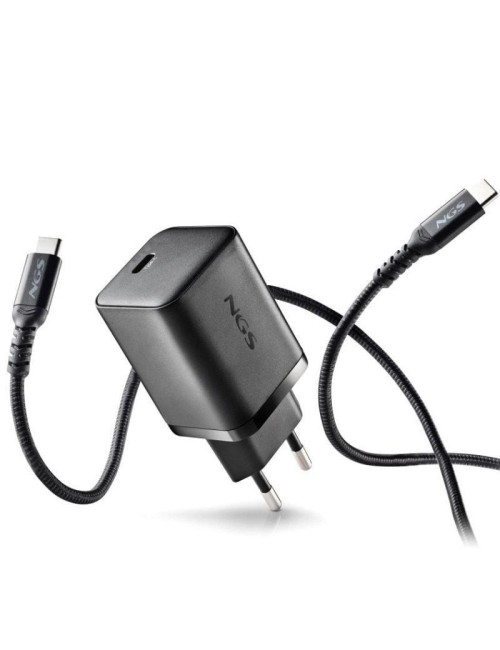 Cargador de Pared GaN NGS Bud 65W/ 1xUSB Tipo-C/ 65W