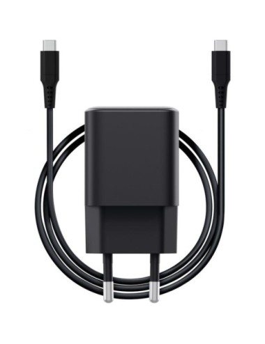 Cargador de Pared GaN Trust Maxo 65W Ultrareducido/ 1xUSB Tipo-C/ Incluye Cable USB Tipo-C/ 65W