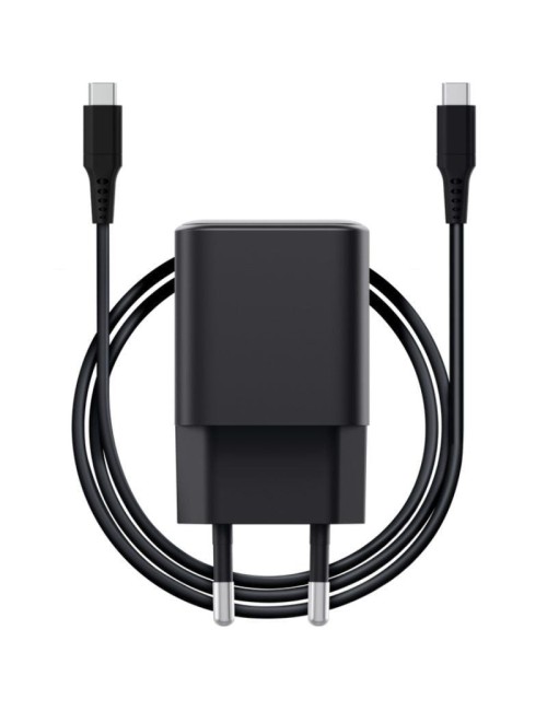 Cargador de Pared GaN Trust Maxo 65W Ultrareducido/ 1xUSB Tipo-C/ Incluye Cable USB Tipo-C/ 65W