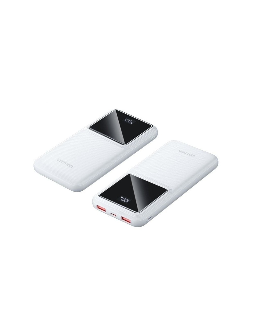 Powerbank 10000mAh Vention FHKW0/ 22.5W/ Blanca