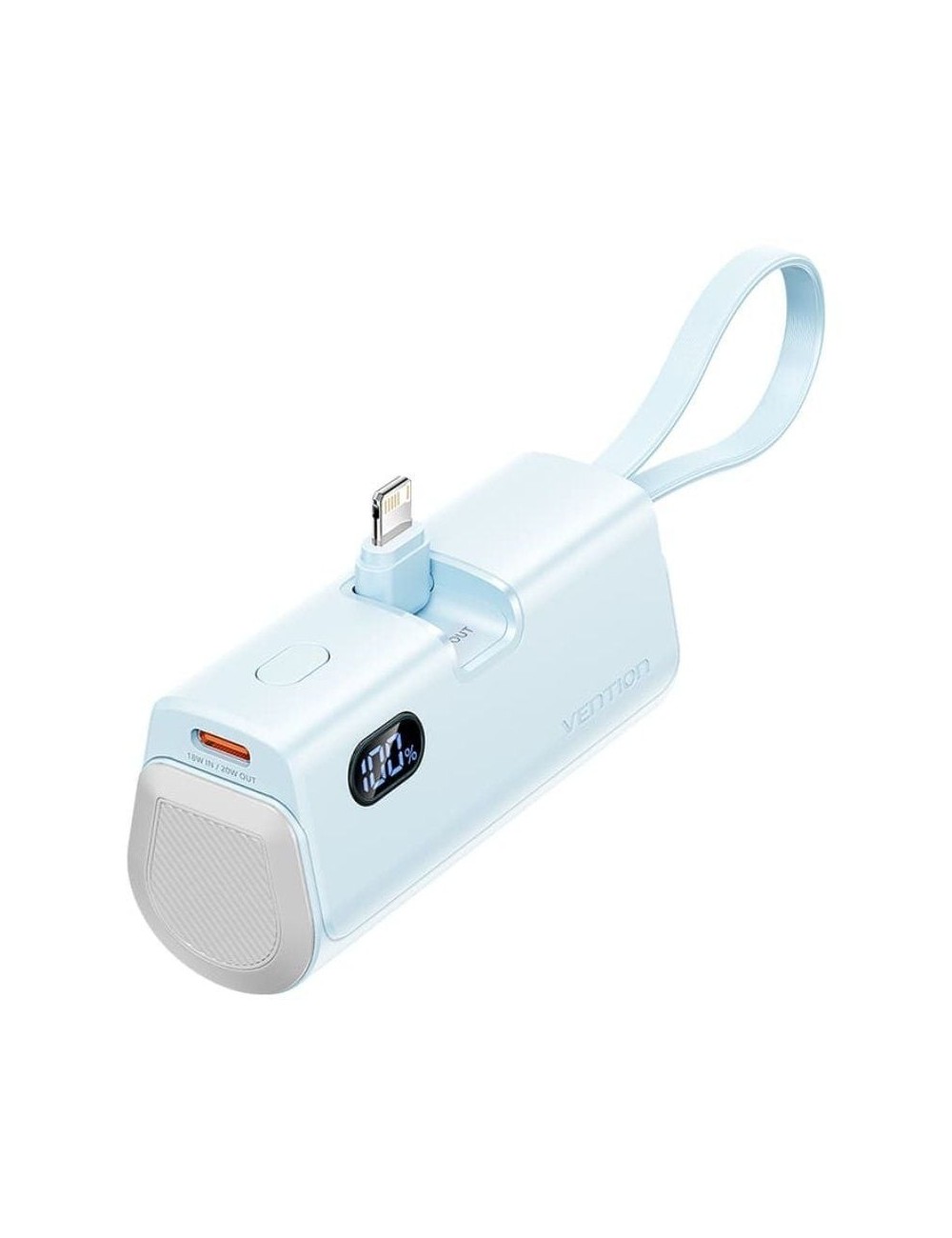 Powerbank 4800mAh Vention FHRL0/ 22.5W/ Azul