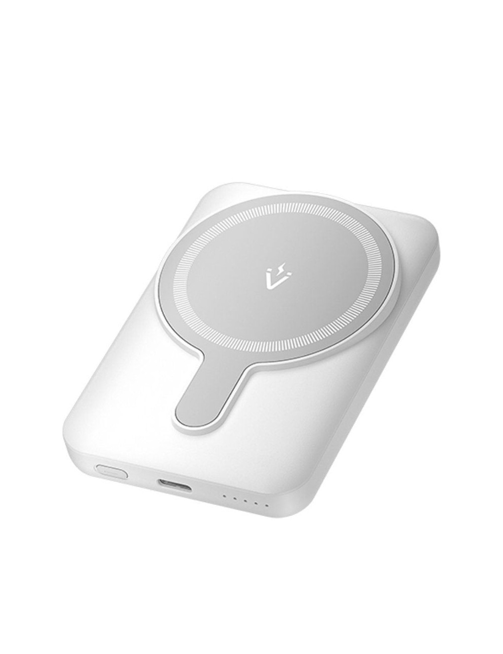 Powerbank 5000mAh Vention FHSW0/ 20W/ Wireless/ Blanca