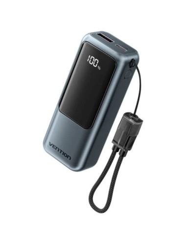 Powerbank 10000mAh Vention FKOH0/ 22.5W/ Gris