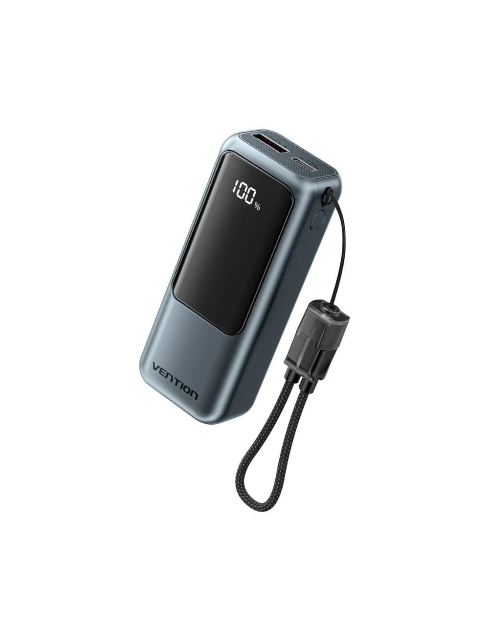 Powerbank 10000mAh Vention FKOH0/ 22.5W/ Gris